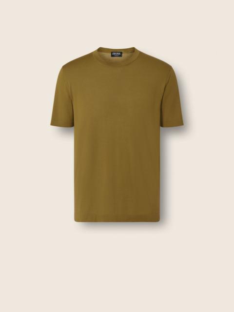 OLIVE GREEN 15MILMIL15 WOOL T-SHIRT