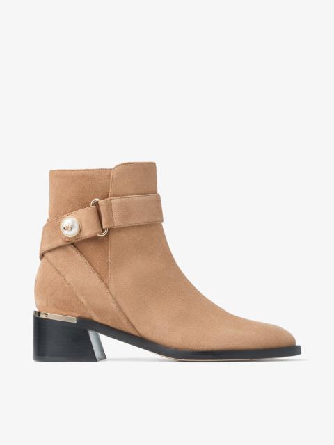 Noor 45
Toffee Velvet Suede Ankle Boots