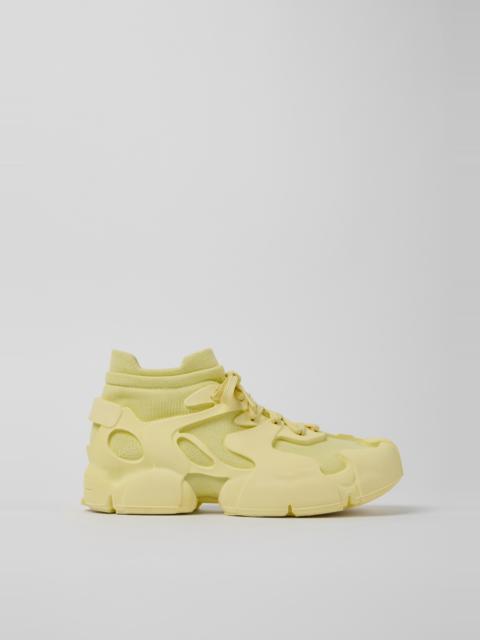 Yellow Caged Sneakers