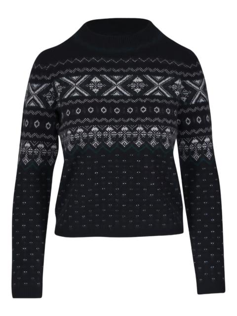 Fair Isle Plush crew-neck sweater