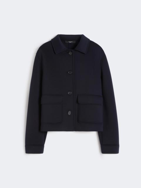Technical jersey jacket - NAVY