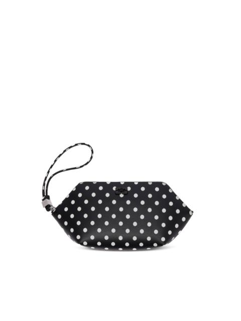 polka-dot wallet