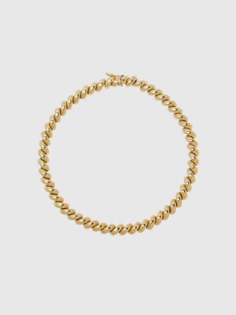 Spiral Necklace - 14k Gold