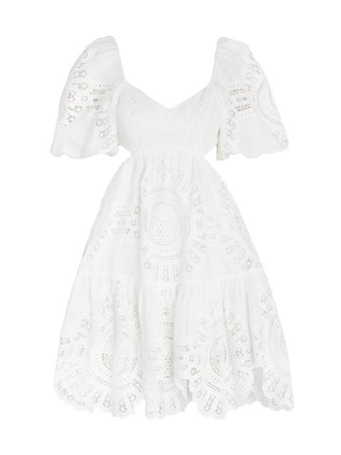 VACAY LACE MINI DRESS