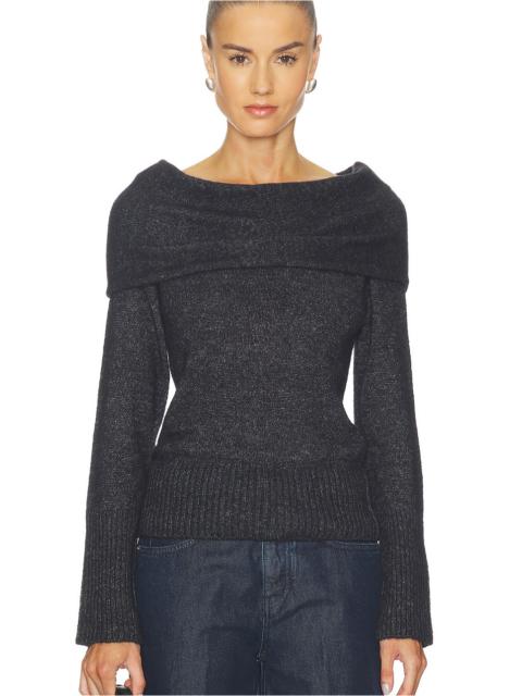 Wide Collar Long Sleeve