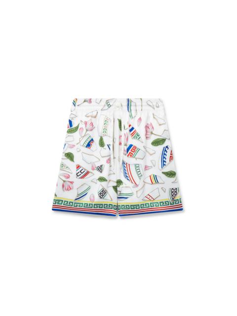 Le Vase Brise Silk Shorts | Casablanca Paris