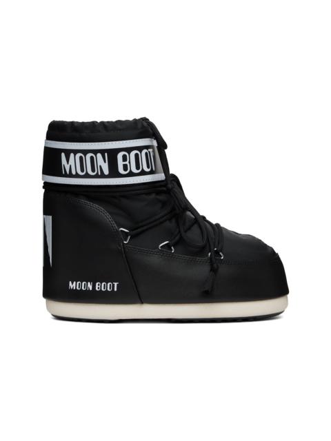 Black Icon Low Nylon Boots