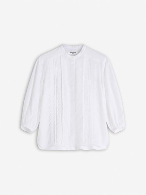 CRAFTED EMBROIDERY MAXI SLEEVE SHIRT