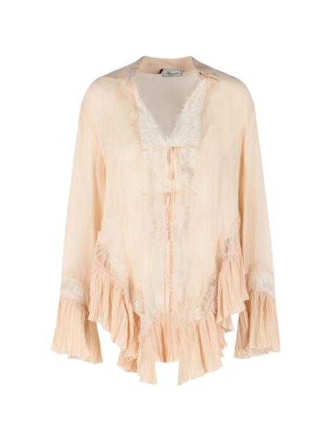 Amberlight lace ruffled shirt