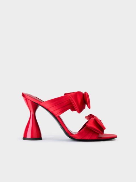 Bow Verner Heel In Lucky Red