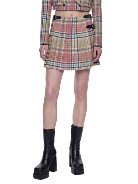 Heather Check Mini Kilt