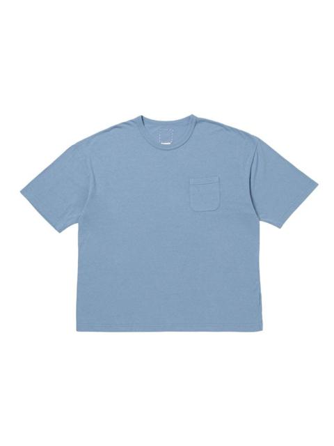EX JUMBO TEE S/S DMGD LT.BLUE