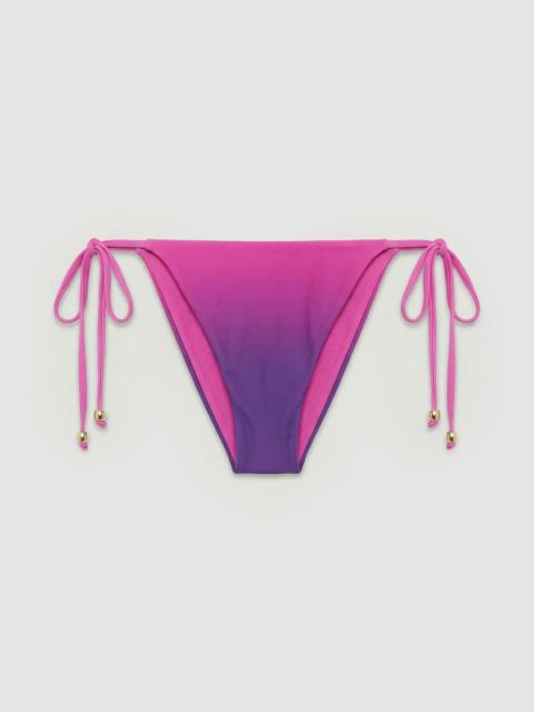Ombre Tie Side Bikini Bottom
