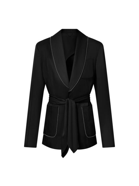 Chic Silk Pajama Jacket