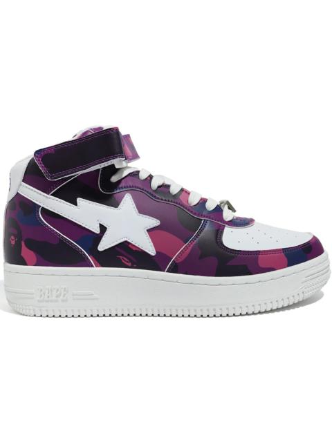 A Bathing Ape Bape Sta Mid Camo Purple