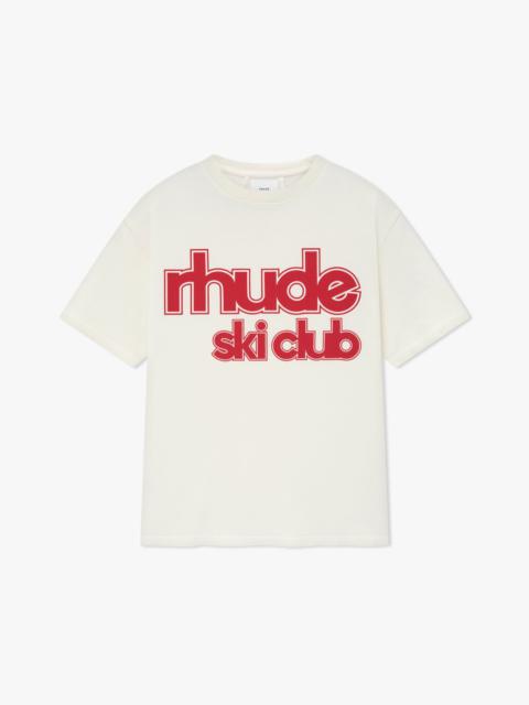 RHUDE SKI CLUB TEE