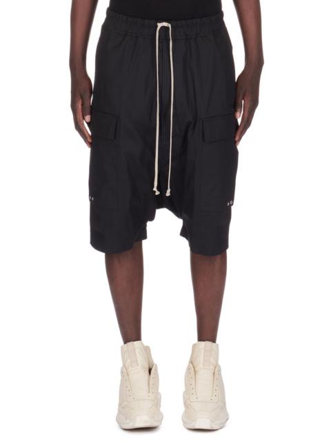 Rick Owens Cargo Pod Technical Shorts