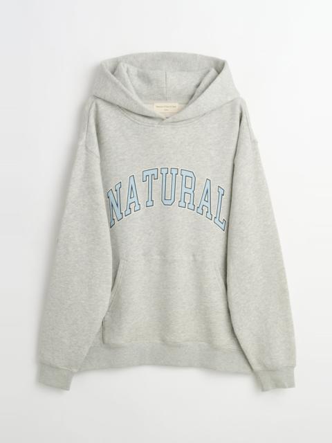 MUSEUM OF PEACE &AMP; QUIET NATURAL HOODIE ASH