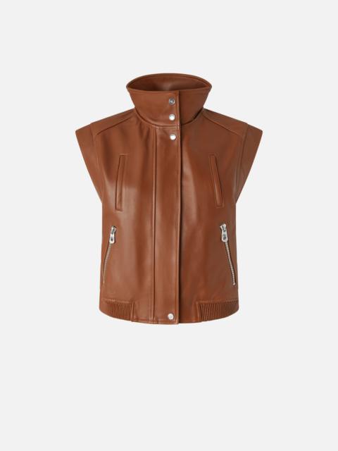 NAPPA LEATHER BIKER JACKET