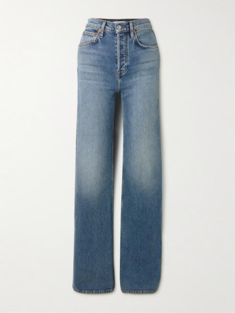 High-rise Wide-leg Jeans