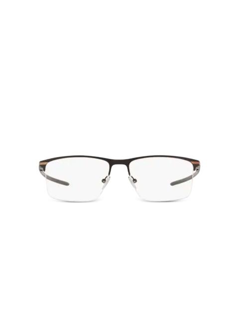 Tie Bar half-rim glasses