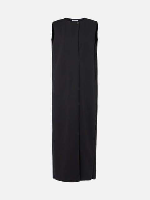 Biada cotton-blend maxi dress