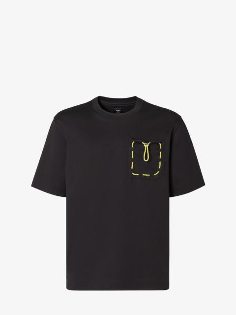T-Shirt Black cotton T-shirt