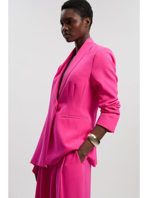 Soft Tailored Single Breasted Blazer