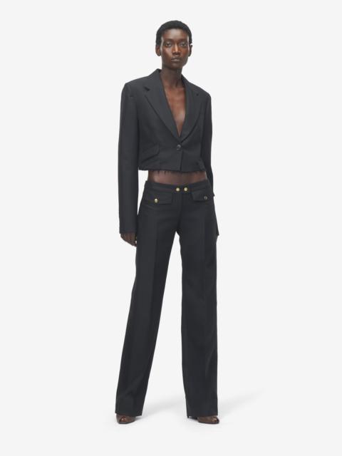 Straight Leg Trousers