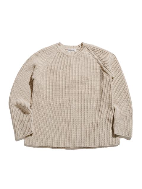 Pannocchia Sweater Crepe Cot Concrete