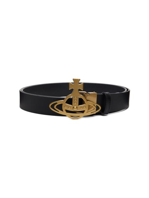 Black Orb Buckle Belt