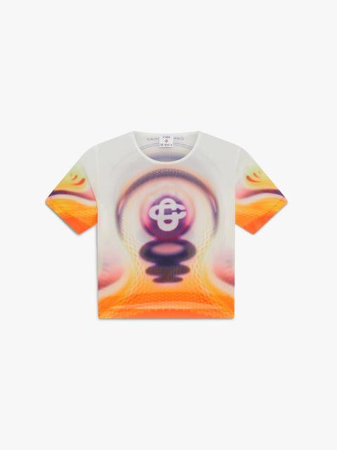 Sporchid Printed Mesh Baby Short Sleeve T-Shirt | Casablanca Paris