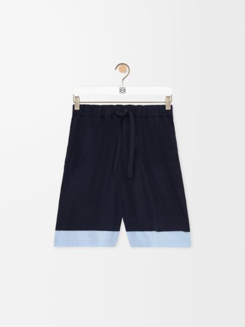 Shorts in cotton
