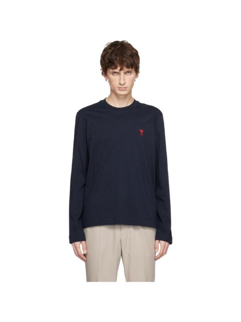 Navy Cotton Ami de Cœur T-shirt