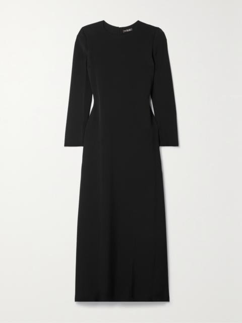 Angelica Cutout Silk-cady Maxi Dress