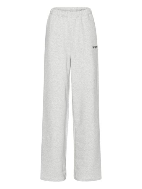logo-embroidered track pants