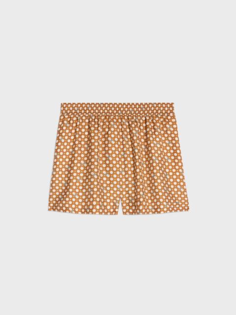 pajama shorts IN silk twill