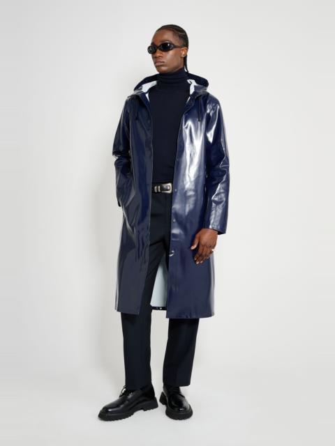 Stockholm Long Opal Raincoat Navy