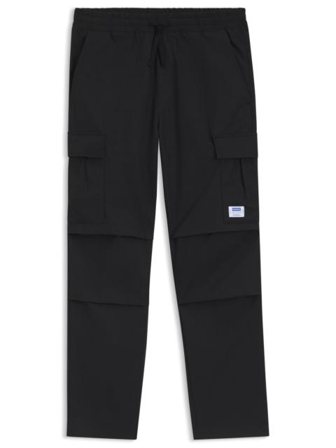 RELAXED-FIT CARGO TROUSERS IN RIPSTOP COTTON