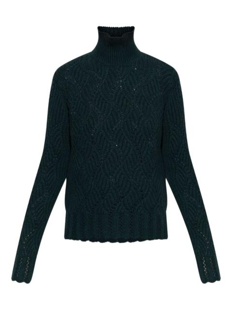 cashmere high-neck sweater