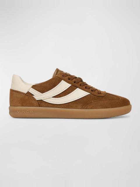 Oasis Mixed Leather Retro Sneakers