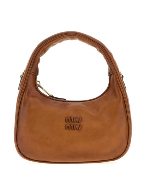 Caramel Leather Wander Handbag