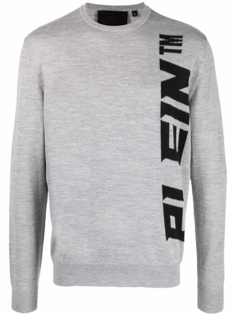 logo-print jumper