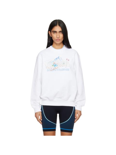 White Ski Sweatshirt