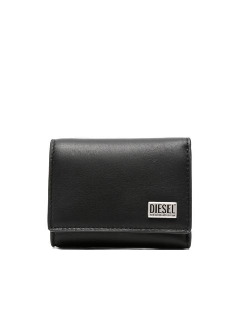 Biscotto logo-plaque wallet
