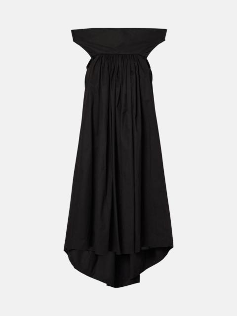 Chalice cutout cotton minidress