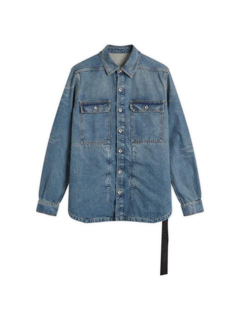 Rick Owens DRKSHDW Denim Shirt