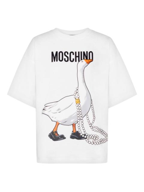goose-graphic T-shirt