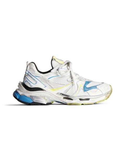 Men's Runner 2.0 Sneaker in White/yellow/blue