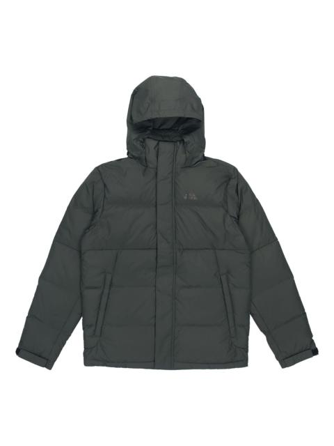 adidas hooded Casual Stay Warm Jacket Brown GF0064